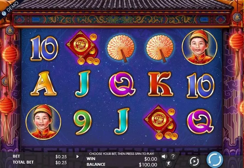Lion Dance Fun Slot Game made by Genesis with 5 Reel and 243 Line
