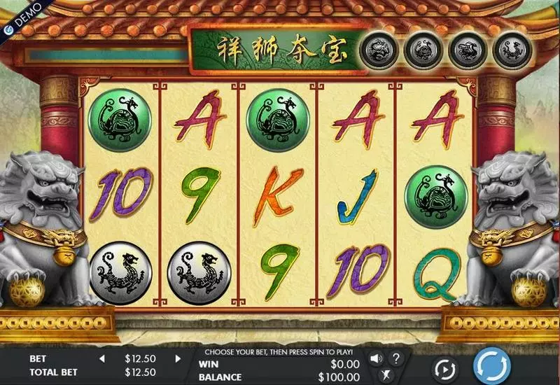Lion's Fortune Fun Slot Game made by Genesis with 5 Reel and 243 Line