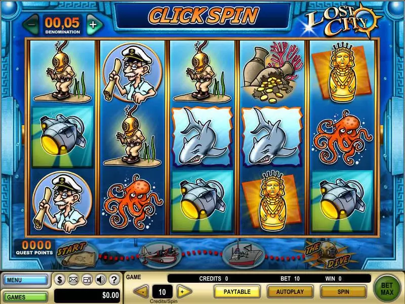 Lost City Fun Slot Game made by GTECH with 5 Reel and 243 Line