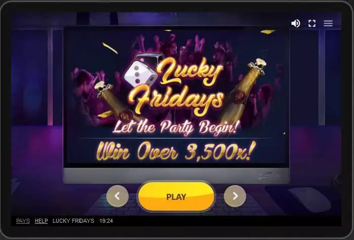 Lucky Fridays Fun Slot Game made by Red Tiger Gaming with 5 Reel and 30 Line