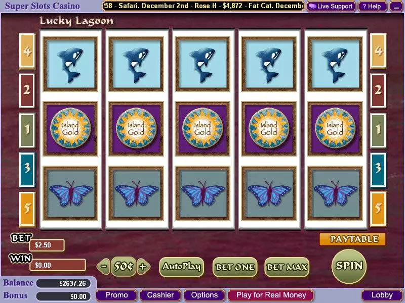 Lucky Lagoon Fun Slot Game made by Vegas Technology with 5 Reel and 5 Line