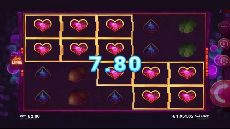 Lucky Links Fun Slot Game made by Microgaming with 5 Reel and 20 Line