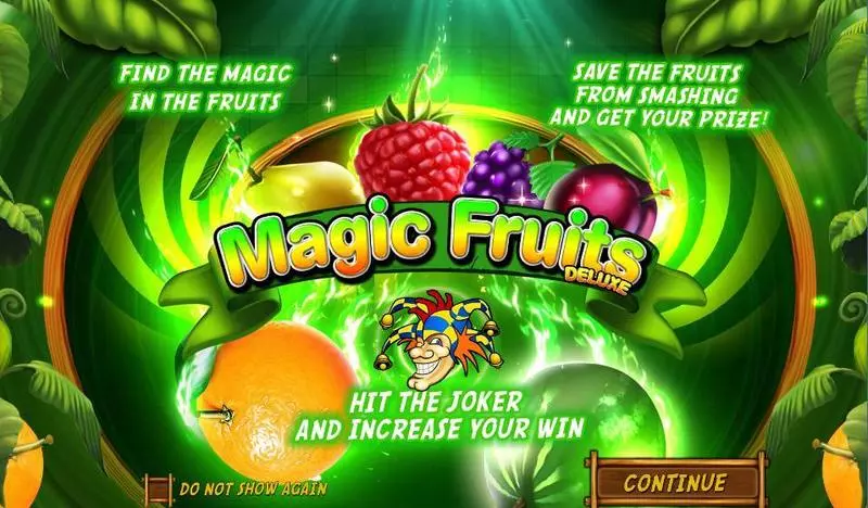 Magic Fruits Deluxe Fun Slot Game made by Wazdan with 3 Reel and 5 Line