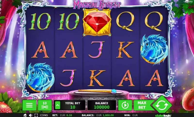 Magical Forest Fun Slot Game made by StakeLogic with 5 Reel and 10 Line