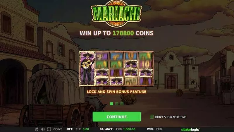 Mariachi Fun Slot Game made by StakeLogic with 5 Reel and 40 Line