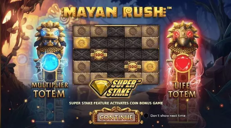 Mayan Rush Fun Slot Game made by StakeLogic with 5 Reel and 45 Line