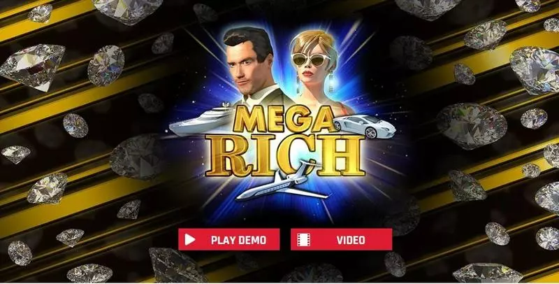 Mega Rich Fun Slot Game made by Red Rake Gaming with 5 Reel and 25 Line