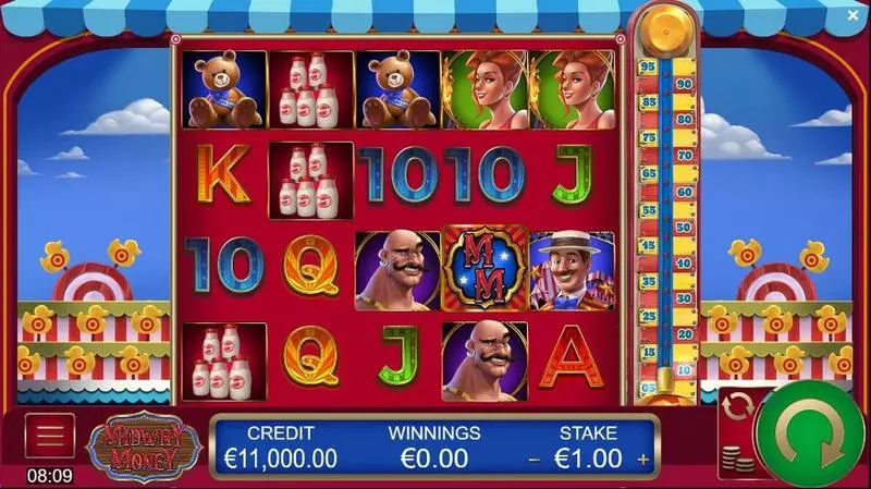 Midway Money Fun Slot Game made by Reel Life Games with 5 Reel and 40 Line