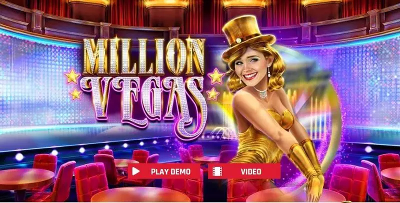 Million Vegas Fun Slot Game made by Red Rake Gaming with 6 Reel and 100000 Way