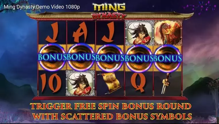 Ming Dynasty Fun Slot Game made by 2 by 2 Gaming with 5 Reel 