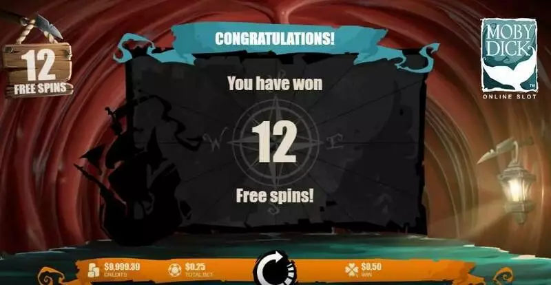 Moby Dick Fun Slot Game made by MicrogamingRabcat with 5 Reel and 25 Line