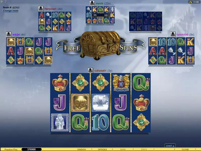 Multi-Player Avalon Fun Slot Game made by Microgaming with 5 Reel and 20 Line