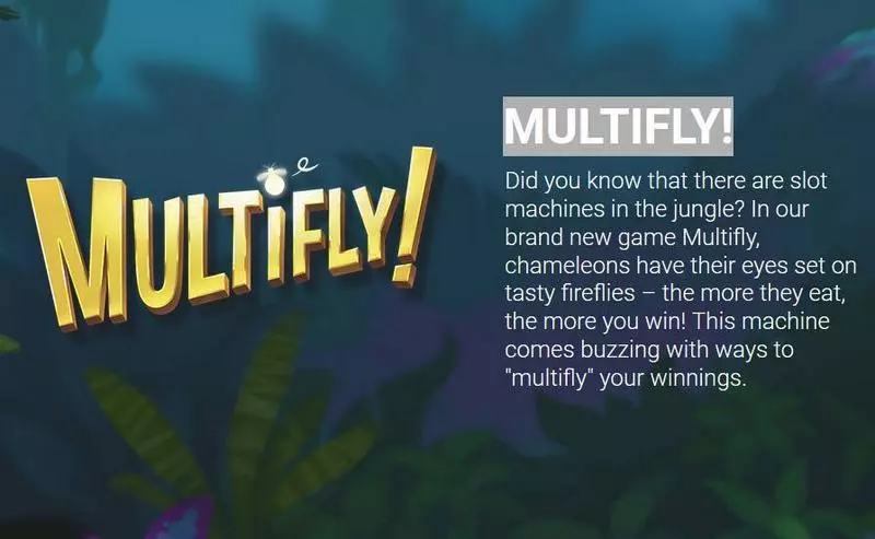 Multifly! Fun Slot Game made by Yggdrasil  
