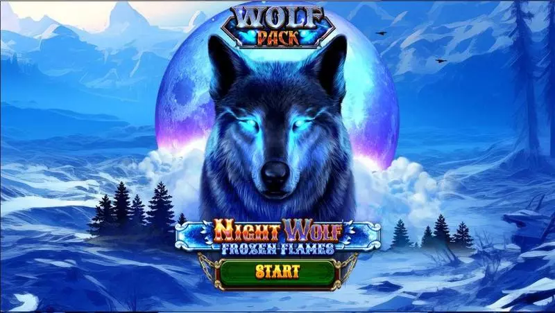 Night Wolf – Frozen Flames Fun Slot Game made by Spinomenal with 5 Reel 