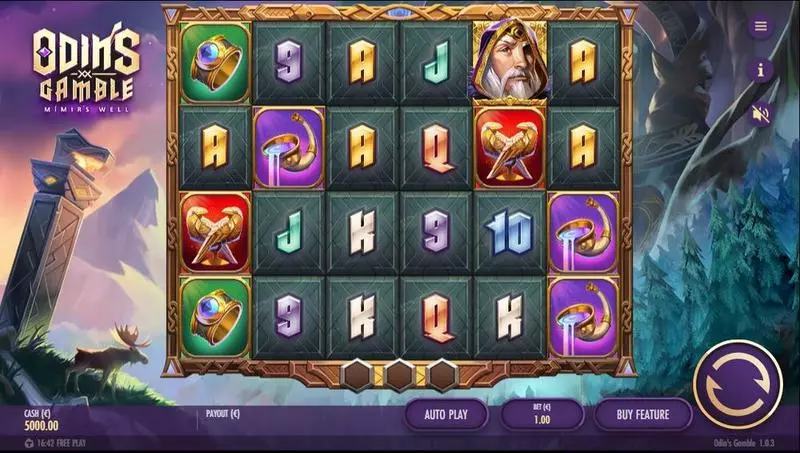Odin’s Gamble Reborn Fun Slot Game made by Thunderkick with 6 Reel and 466 Ways
