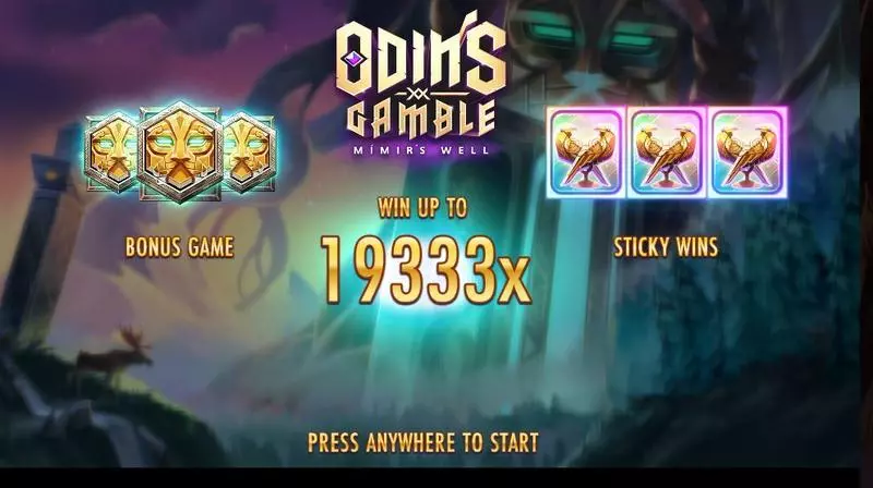 Odin’s Gamble Fun Slot Game made by Thunderkick with 6 Reel and 466 Ways