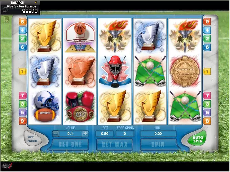 Olympic Fun Slot Game made by GamesOS with 5 Reel and 9 Line