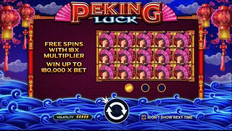 Peking Luck Fun Slot Game made by Pragmatic Play with 5 Reel and 25 Line