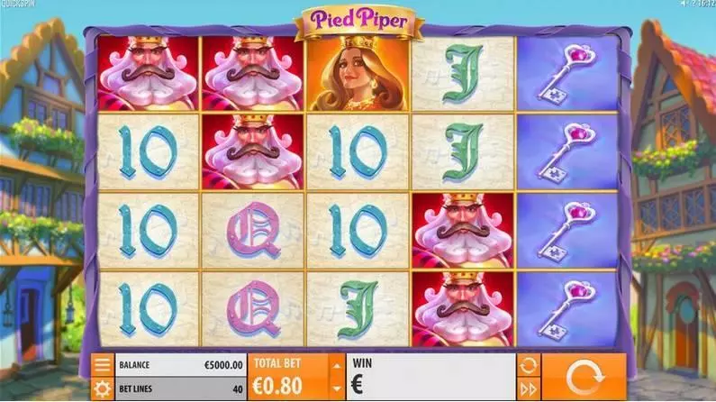Pied Piper Fun Slot Game made by Quickspin with 5 Reel and 40 Line