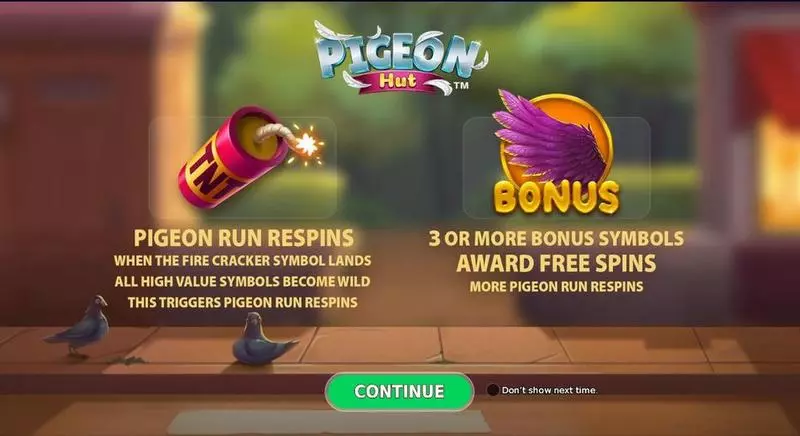 Pigeon Hut Fun Slot Game made by StakeLogic with 5 Reel and 40 Line