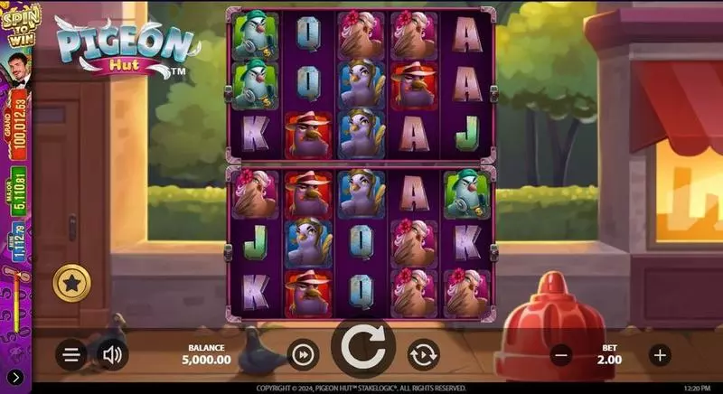 Pigeon Hut Fun Slot Game made by StakeLogic with 5 Reel and 40 Line
