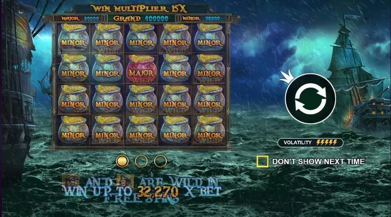 Pirate Gold Fun Slot Game made by Pragmatic Play with 5 Reel and 40 Line