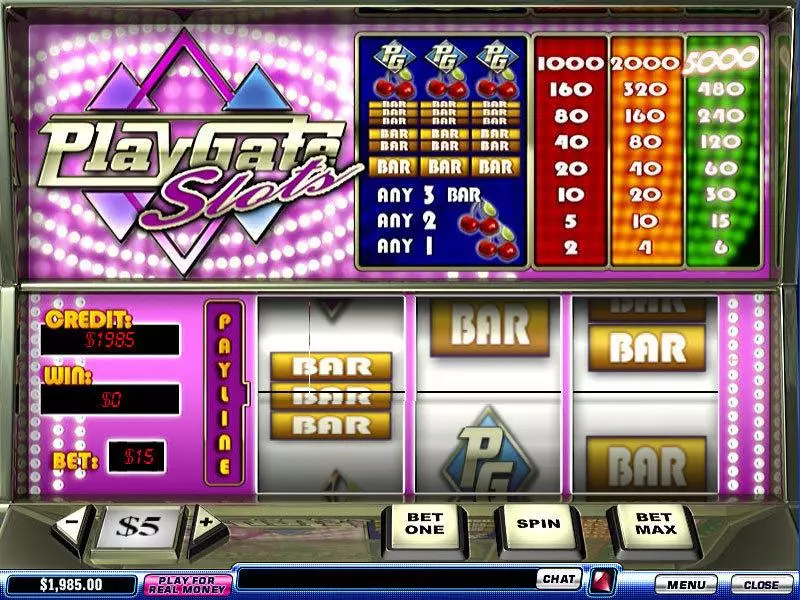 Play Gate Fun Slot Game made by PlayTech with 3 Reel and 1 Line