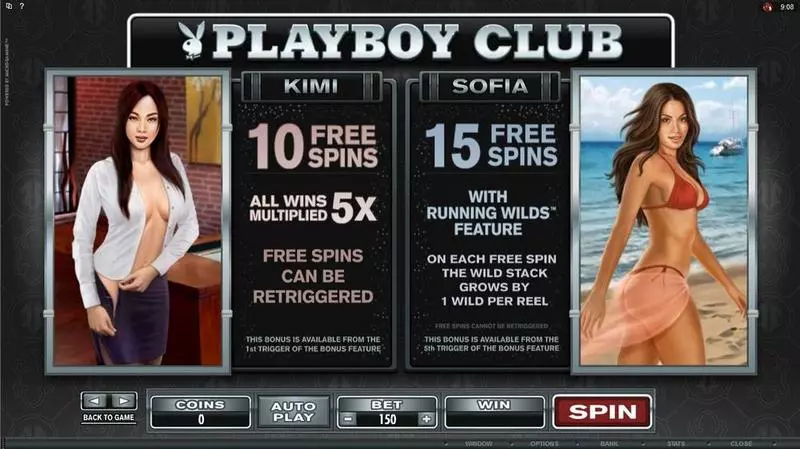 Playboy Fun Slot Game made by Microgaming with 5 Reel and 243 Line
