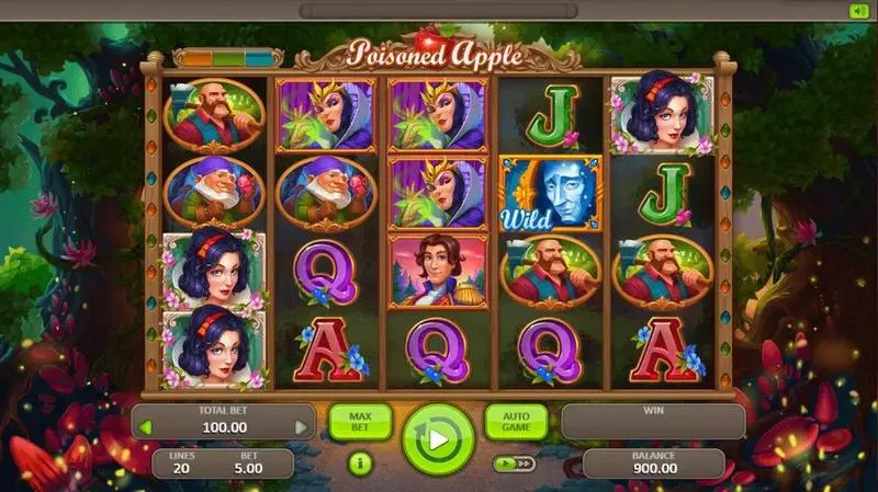 Poisoned Apple Fun Slot Game made by Booongo with 5 Reel and 20 Line