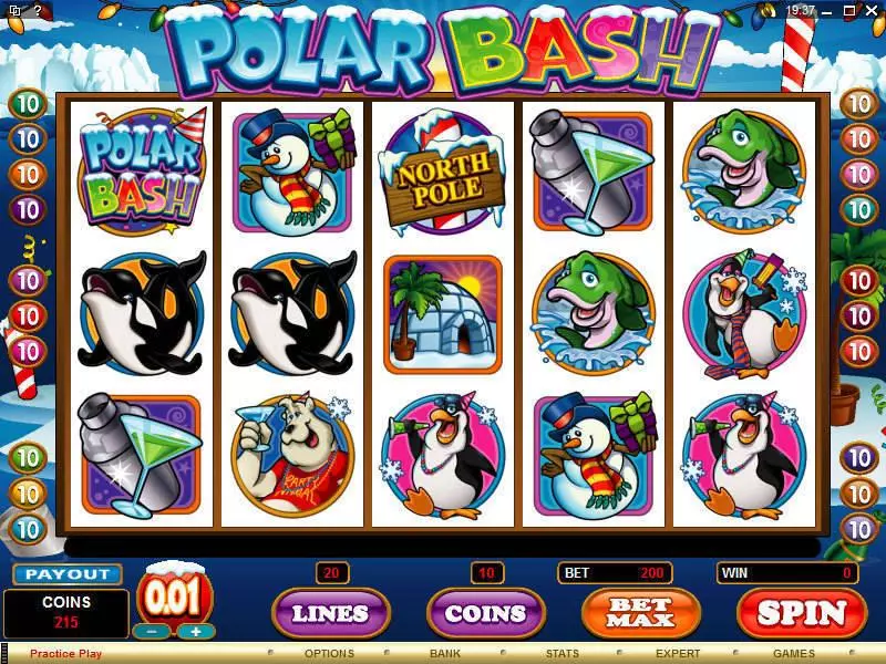 Polar Bash Fun Slot Game made by Microgaming with 5 Reel and 20 Line