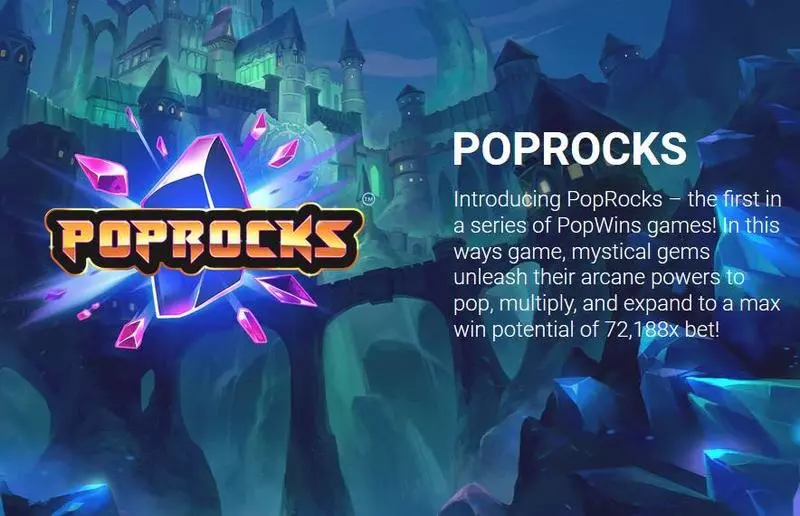 PopRocks Fun Slot Game made by Yggdrasil  
