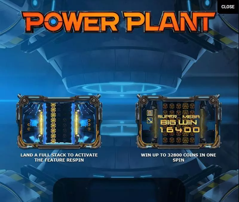 Power Plant Fun Slot Game made by Yggdrasil with 5 Reel and 82 Line