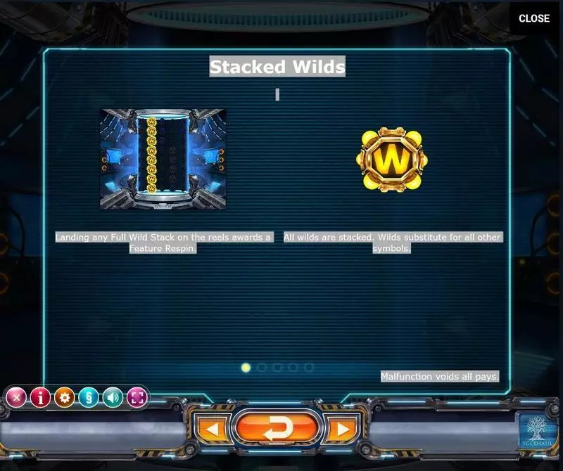 Power Plant Fun Slot Game made by Yggdrasil with 5 Reel and 82 Line