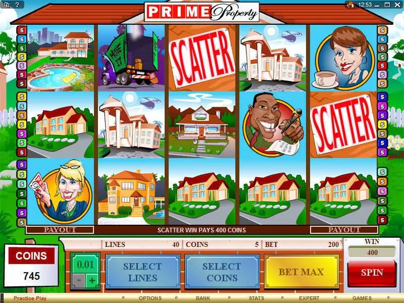Prime Property Fun Slot Game made by Microgaming with 5 Reel and 40 Line