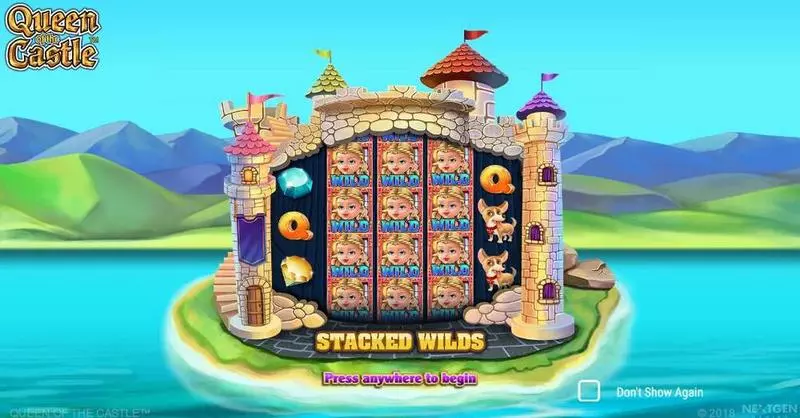 Queen of Castle Fun Slot Game made by NextGen Gaming with 5 Reel and 576 Line