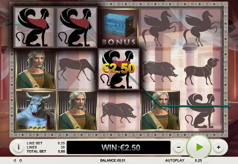 Quest For The Minotaur Fun Slot Game made by Topgame  and 5 Line