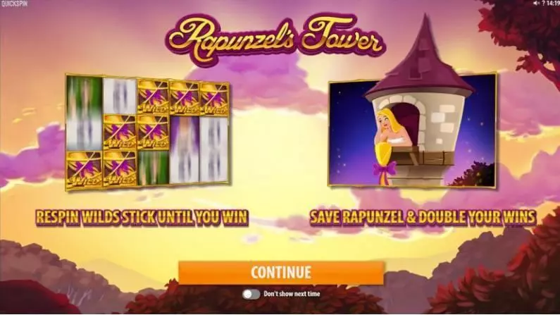 Rapunzel's Tower Makeover  Fun Slot Game made by Quickspin with 5 Reel and 20 Line