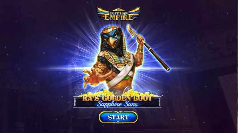Ra’s Golden Loot – Sapphire Suns Fun Slot Game made by Spinomenal with 5 Reel and 25 Line