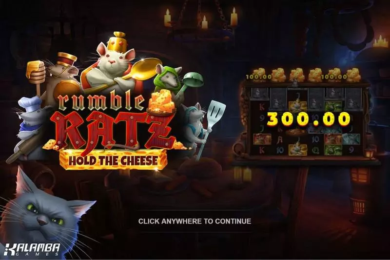 Rumble Ratz  Fun Slot Game made by Kalamba Games with 6 Reel and 46659 Line