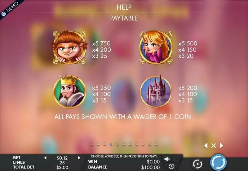 RumpelThrillSpins Fun Slot Game made by Genesis with 5 Reel and 25 Line