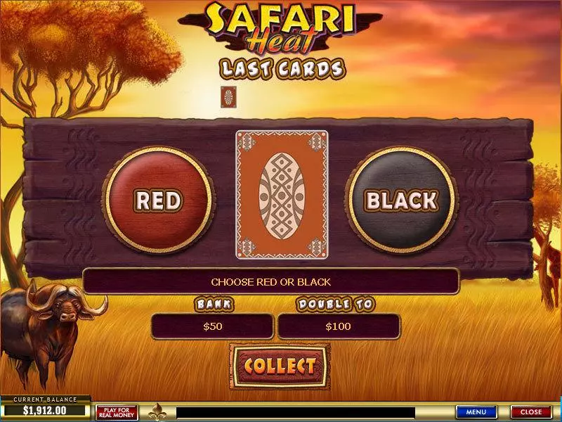 Safari Heat Fun Slot Game made by PlayTech with 5 Reel and 15 Line