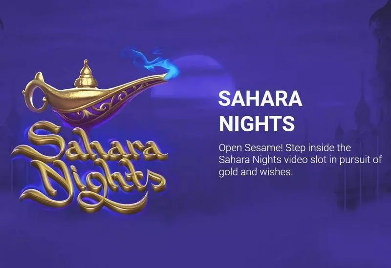 Sahara Night Fun Slot Game made by Yggdrasil with 5 Reel and 20 Line