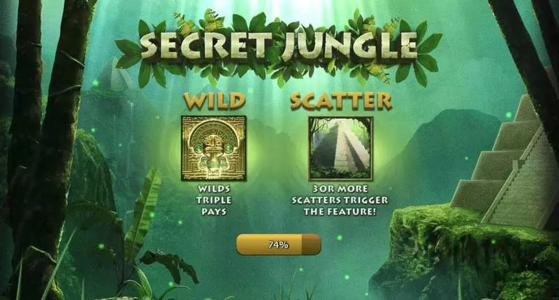 Secret Jungle  Fun Slot Game made by RTG with 5 Reel and 50 Line