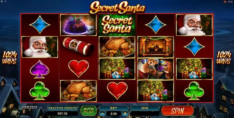 Secret Santa Fun Slot Game made by Microgaming with 5 Reel and 1024 Way