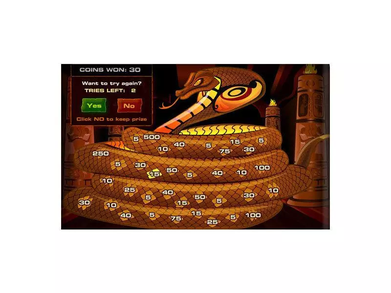 Serpent's Treasure Fun Slot Game made by DGS with 5 Reel and 9 Line