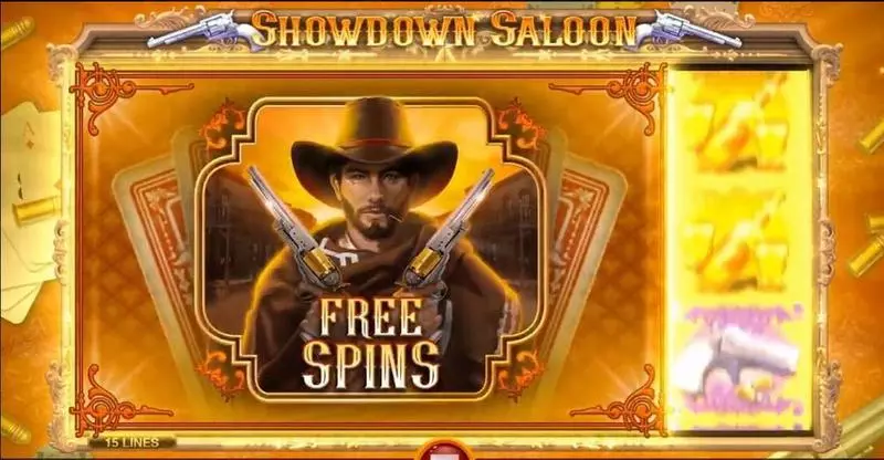 Showdown Saloon Fun Slot Game made by Microgaming with 5 Reel and 15 Line