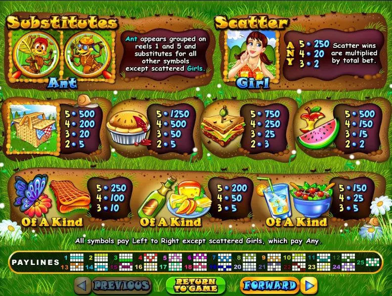 Small Fortune Fun Slot Game made by RTG with 5 Reel and 25 Line