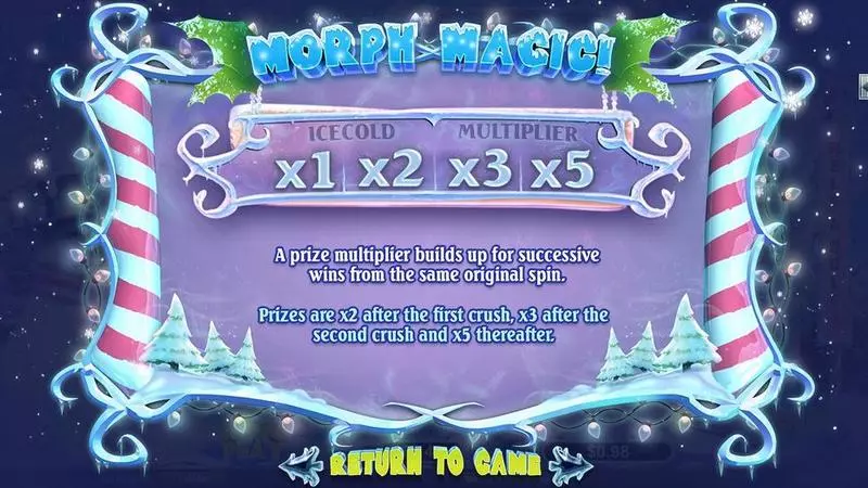 SnowMania Fun Slot Game made by RTG with 5 Reel and 20 Line