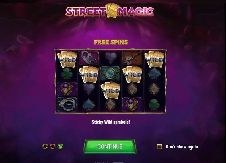 Street Magic Fun Slot Game made by Play'n GO with 5 Reel and 20 Line