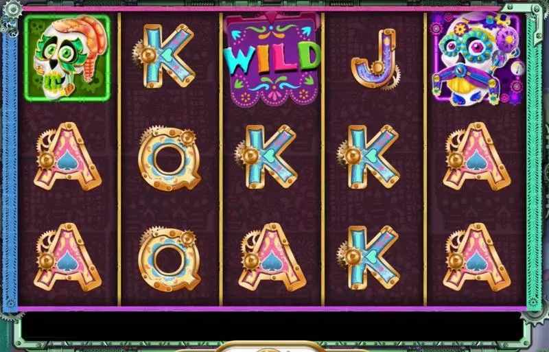 Sugar Skulls Fun Slot Game made by Booming Games with 5 Reel and 20 Line